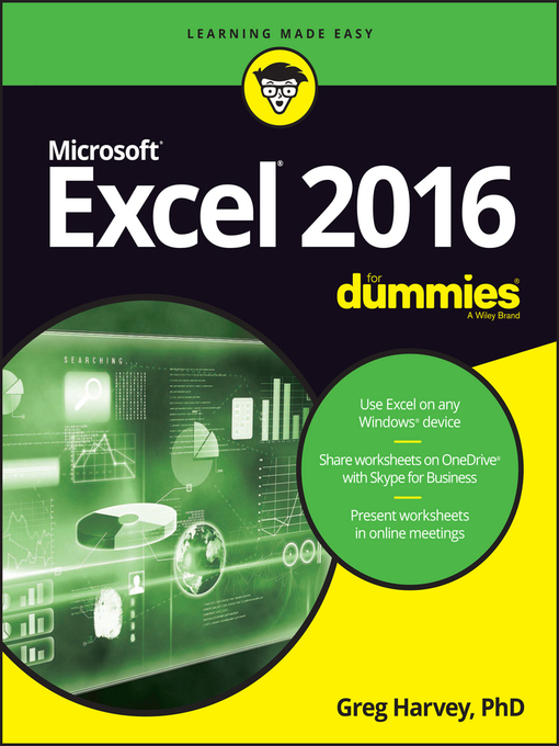 Title details for Excel 2016 For Dummies by Greg Harvey - Available